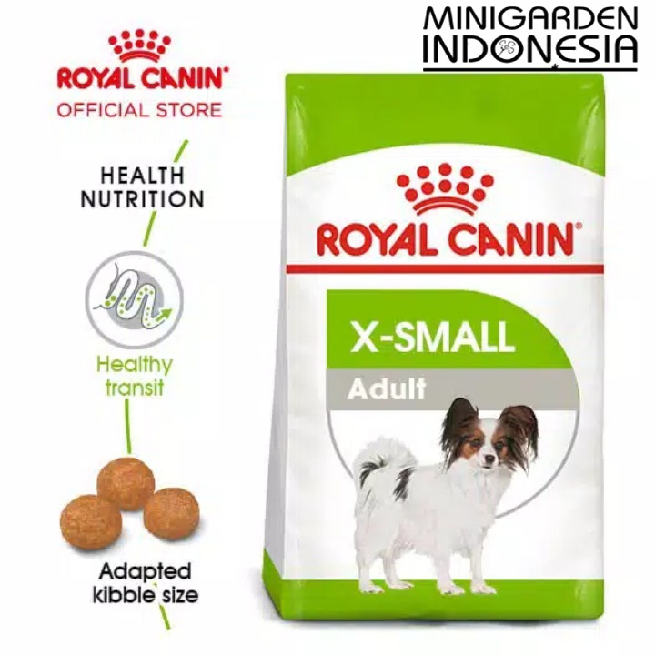 Royal Canin Xsmall Adult 500 gram Makanan Anjing Dewasa Dry dogfood nutrisi anjing kucing