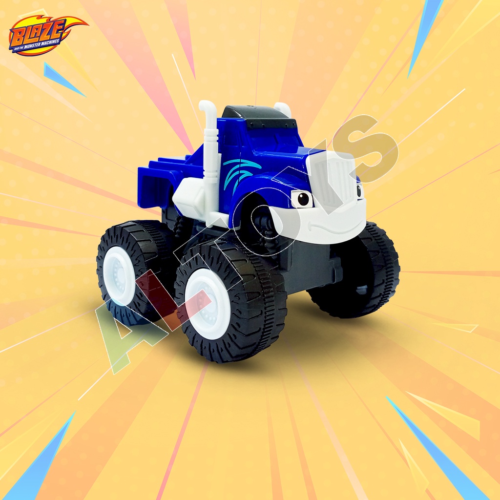 MAINAN MONSTER TRUK BLAZE OF THE MONSTER MACHINES SET ISI 3PCS