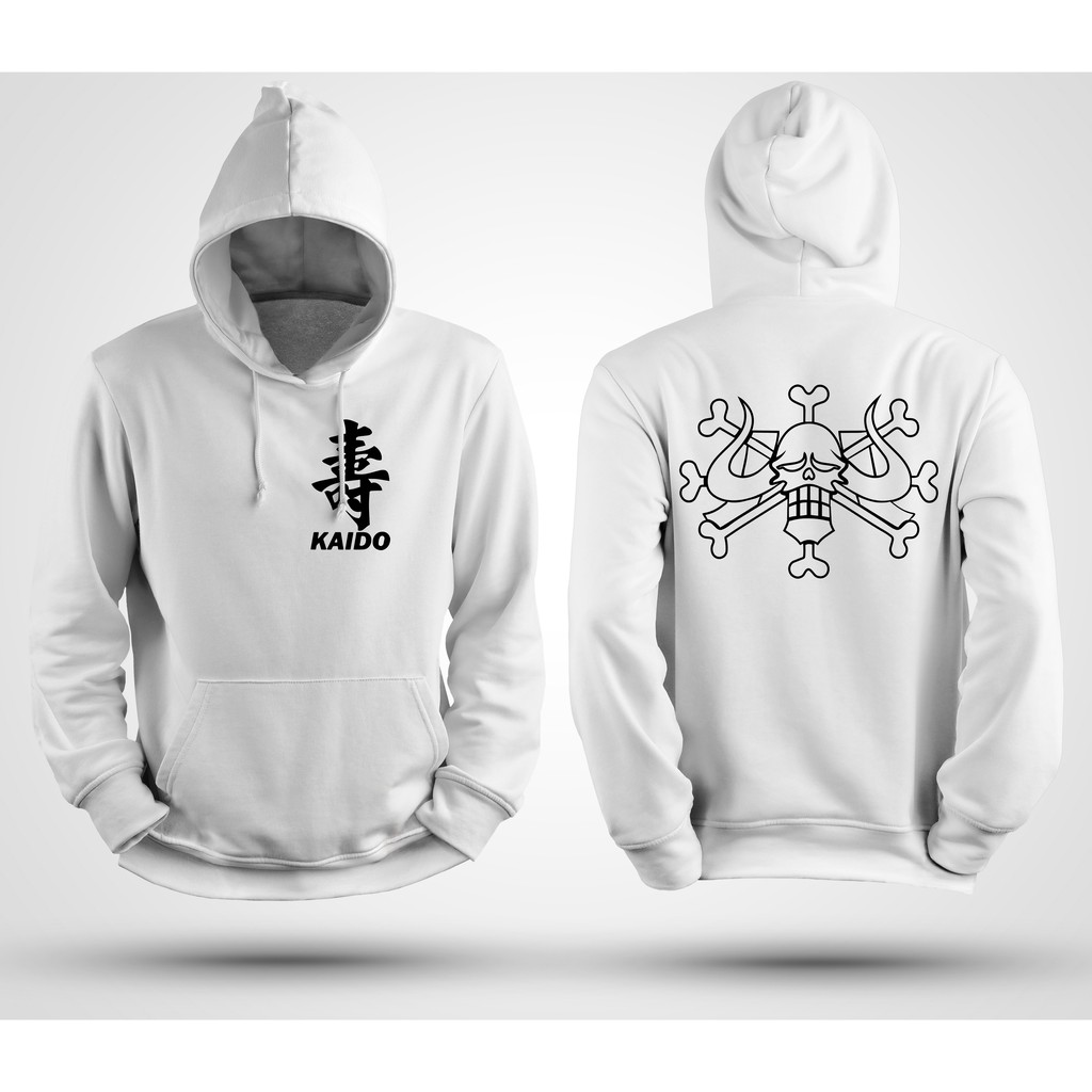 jaket hoodie KAIDO L-XL banyak warna jaket one piece jaket onepiece jaket anime jaket wibu