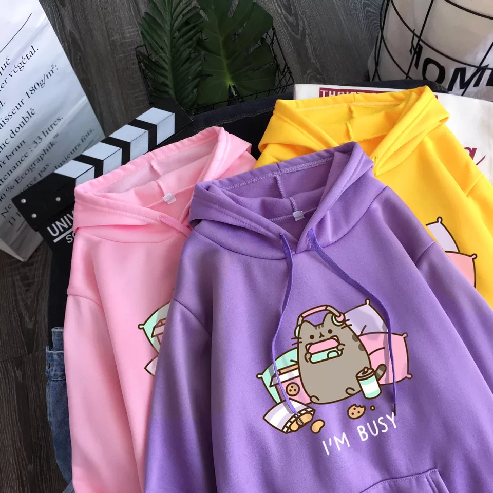 Sweater Hoodie Jumper Im Busy Kartun Kucing Hoodie Oversize Wanita Korean Style Bahan Tebal Hoodie Cewek Kekinian Korea Oversize Sweater Wanita Jumbo Xxl Tebal Import Hoodie Wanita Polos Tebal Ori Premium Hoodie Zipper Polos Resleting Sleting Oversize Xxl