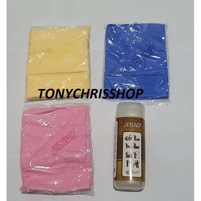 PROMO Lap Kanebo AXIO 3D Teknologi Jepang SUPER GLOSS Mobil Motor ORIGINAL  BEST PREMIUM Quality