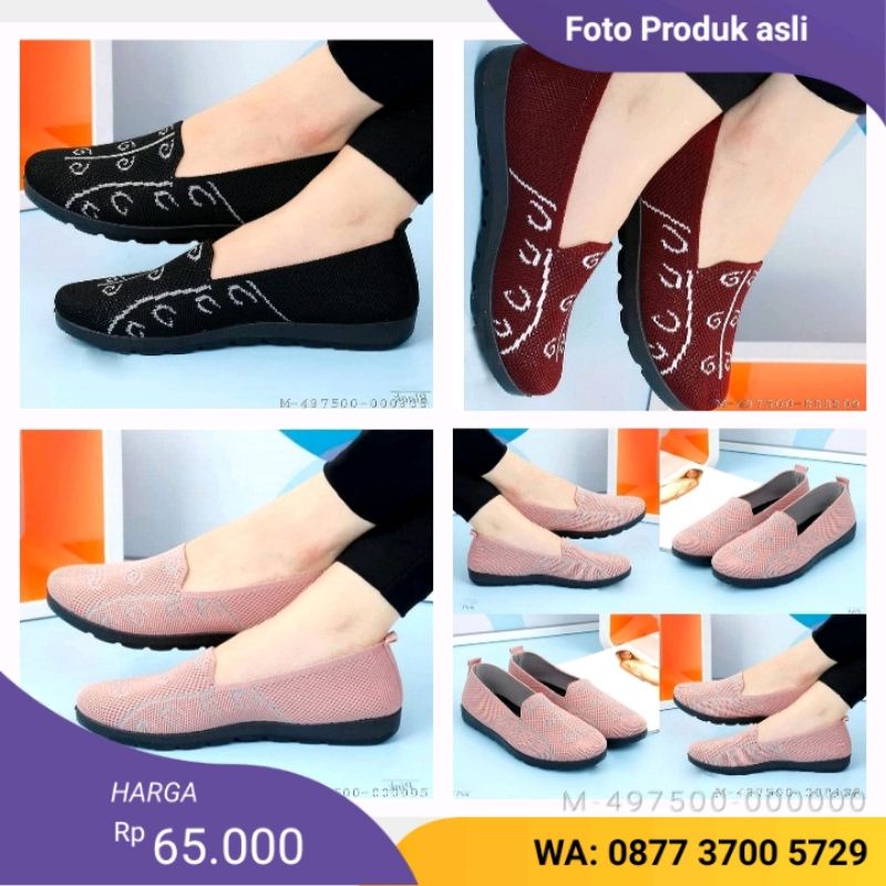 SEPATU SNEAKER WANITA SLIPON PRINTING MODEL TERBARU 2022 MURAH NYAMAN MODIS