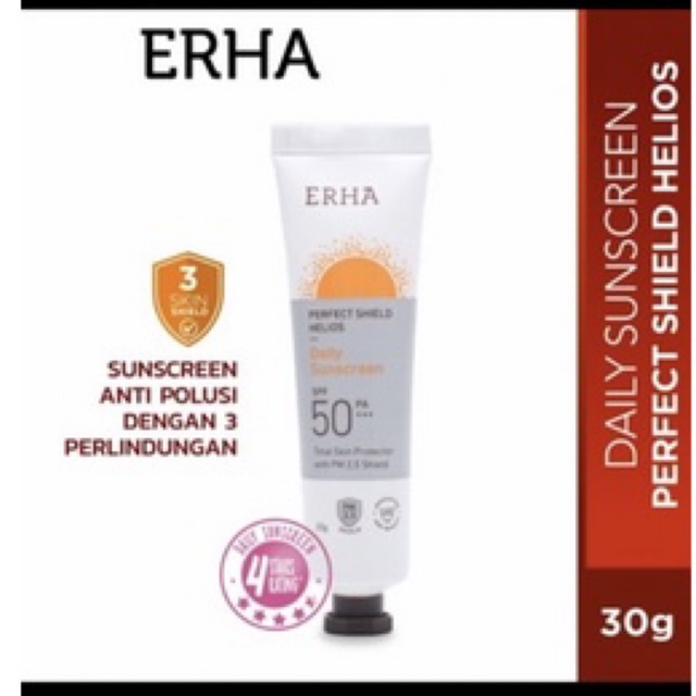 Erha helios daily sunscreen spf50/pa+++