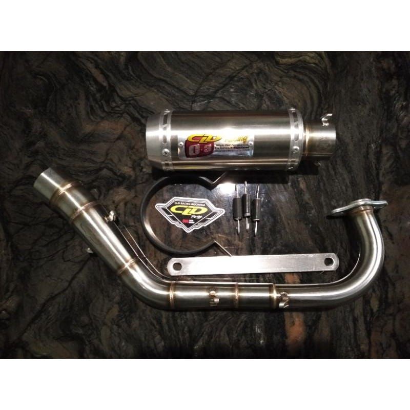 Knalpot CLD Racing type C3 Mio j/X-ride/Mio M3/Mio Soul GT
