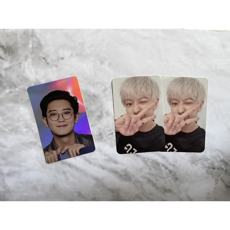 CHANYEOL PHOTOCARD BENEFIT ALADIN WELKIT EXO PHOTOCARD
