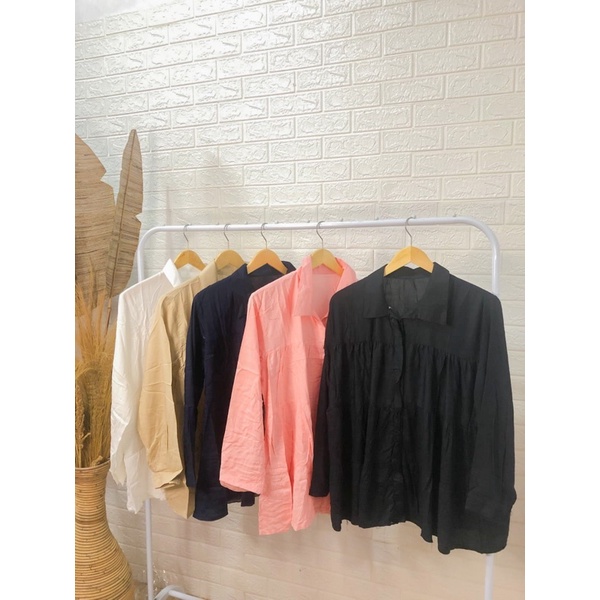 RAYANA BLOUSE / SORA BLOUSE RAYON KATUN PREMIUM ATASAN BLOUSE WANITA OVERSIZE-5