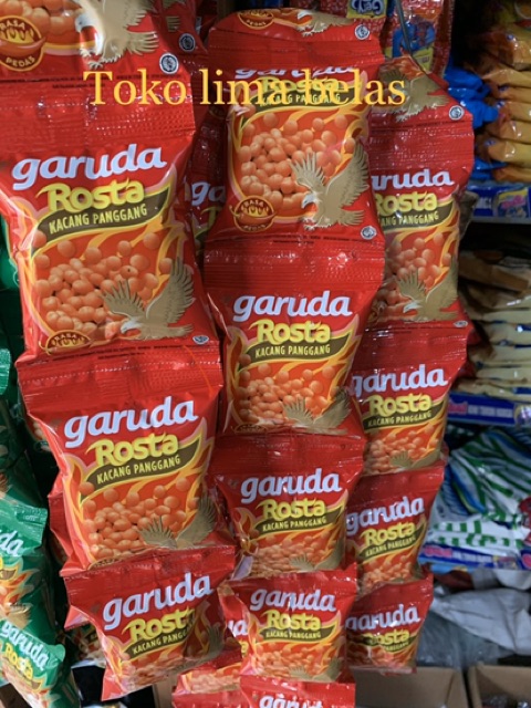 Garuda ROSTA  PEDAS 11 Gram. 1 renceng isi 10 sachet.