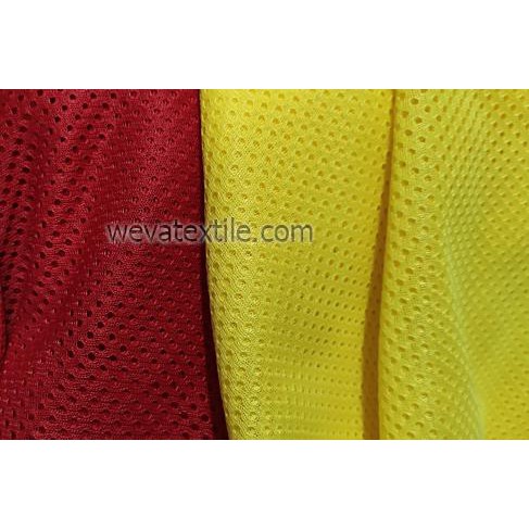 ❀ Bahan Kain Jala Kain Mesh Jaring Dalaman Jaket - perMeter ❃