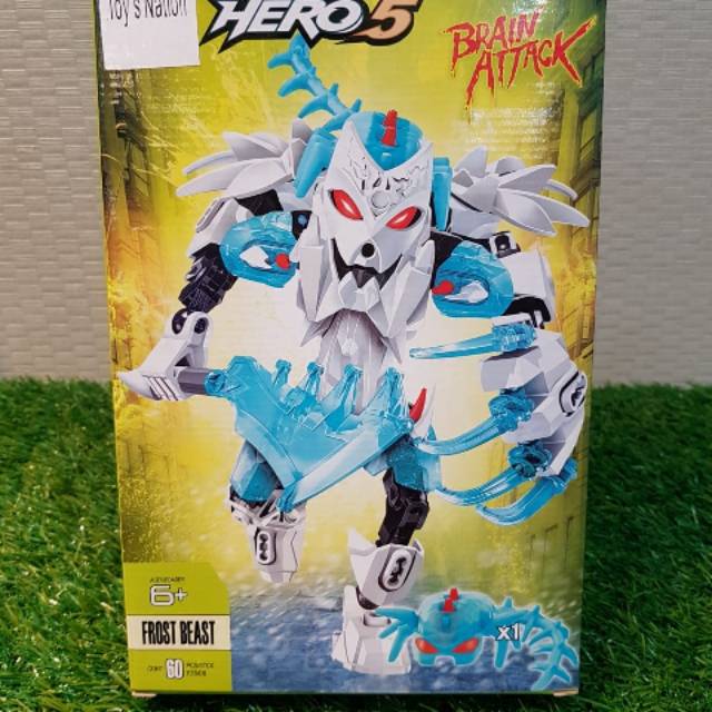 Brain attack Lego hero 5 frost beast