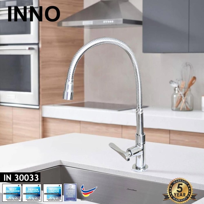 INNO KRAN AIR DAPUR TANAM - KRAN LEHER ANGSA FLEKSIBEL