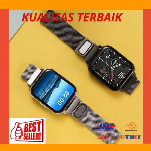 New Smartwatch Haylou DTX HD Display 1.78 Inches Komarakstore - Silver Silicone