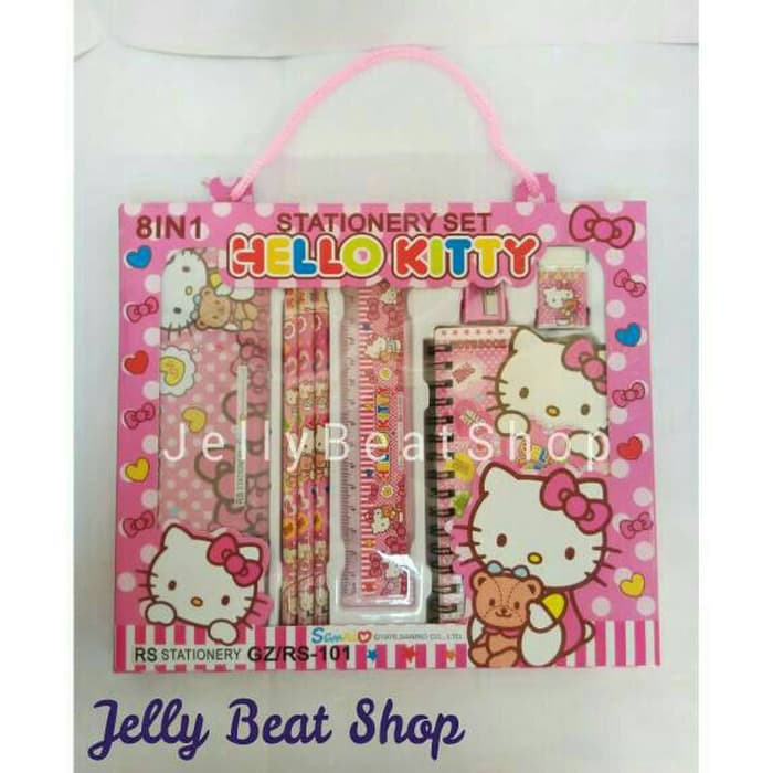 

Paket Puzzle Anak - Paket Ujian - Paket Alat Tulis Set Alat Tulis / Stationery Hello Kitty Produk