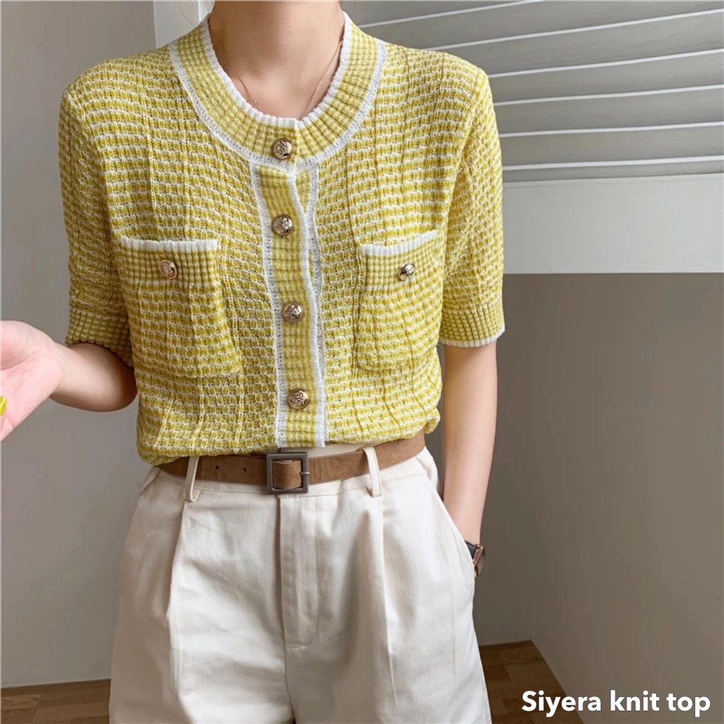 Siyera knit top -Thejanclothes