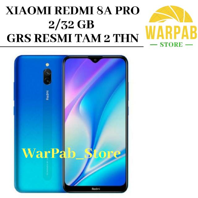 HP XIAOMI REDMI 8A PRO 2/32 GB - XIOMI MI 8A PLUS RAM 2GB INTERNAL 32GB GARANSI RESMI TAM 2 TAHUN-1
