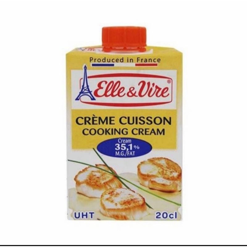 

Elle Vire Cooking Cream 200ml