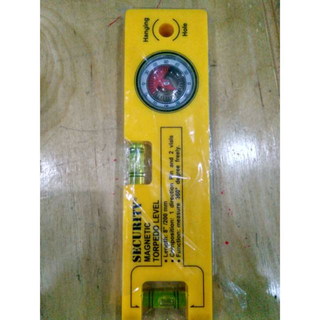 

Waterpass 8" Magnetic Torpedo Level Busur Derajat