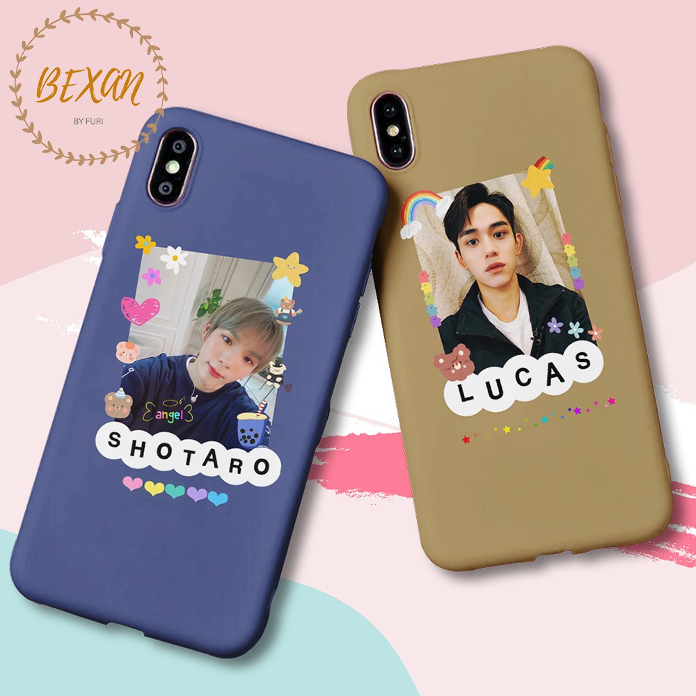 case nct pastel polaroid/ case nct wayv/ case nct aesthetic/ case nct resonance 2020