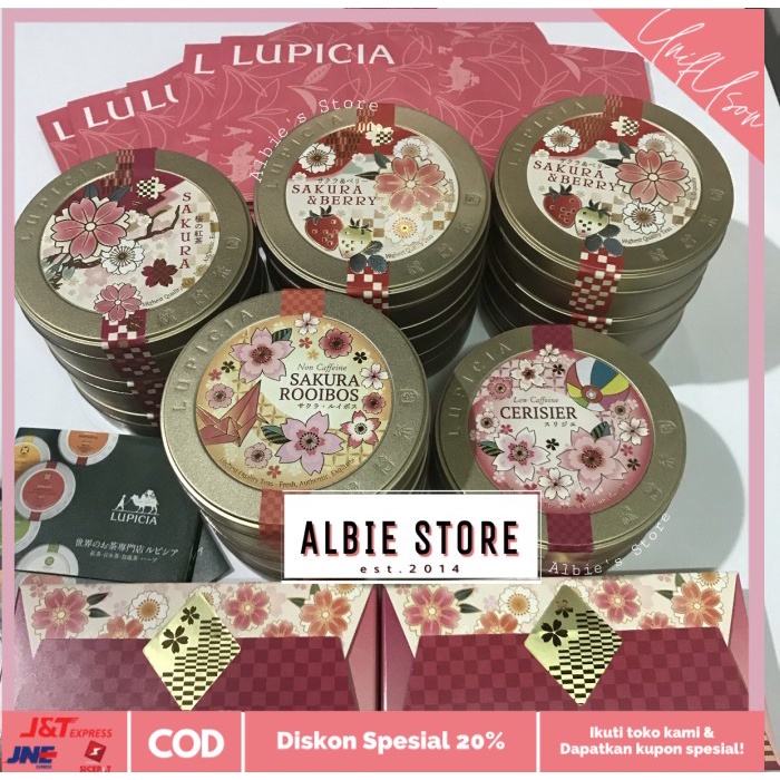 

⭐COD⭐ LUPICIA Sakura/Berry Sakura/Vert Sakura limited edition - Berry Sakura