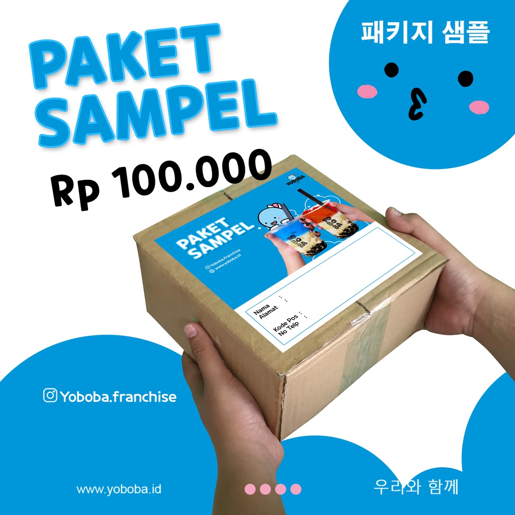 

Paket Sample / Tester Paket Usaha Yoboba