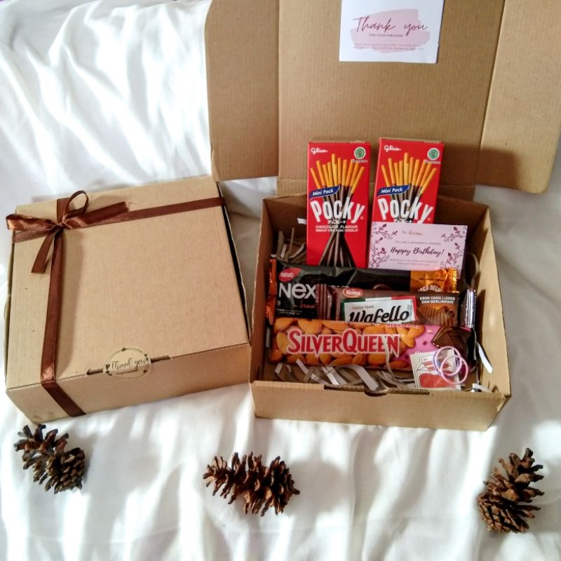 

Hampers snack / Kado Cowok / Gift box