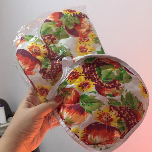 2 In1 Cooking Glove / Sarung Tangan Masak Cempol Anti Panas Oven Microwave