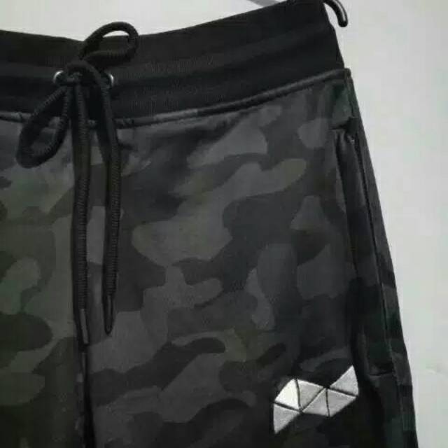 Celana Neveres Jogger Camouflage Grey SECOND