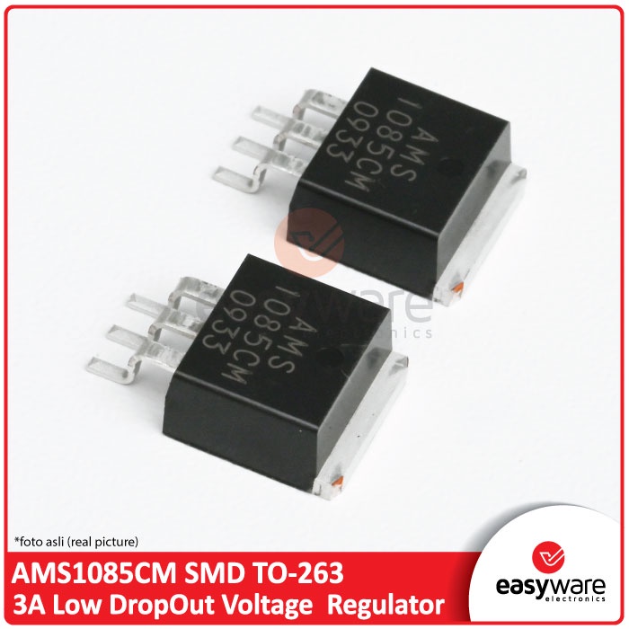 AMS1085CM SMD TO-263 - 3A LDO VOLTAGE REGULATOR - AMS 1085 - AMS1085