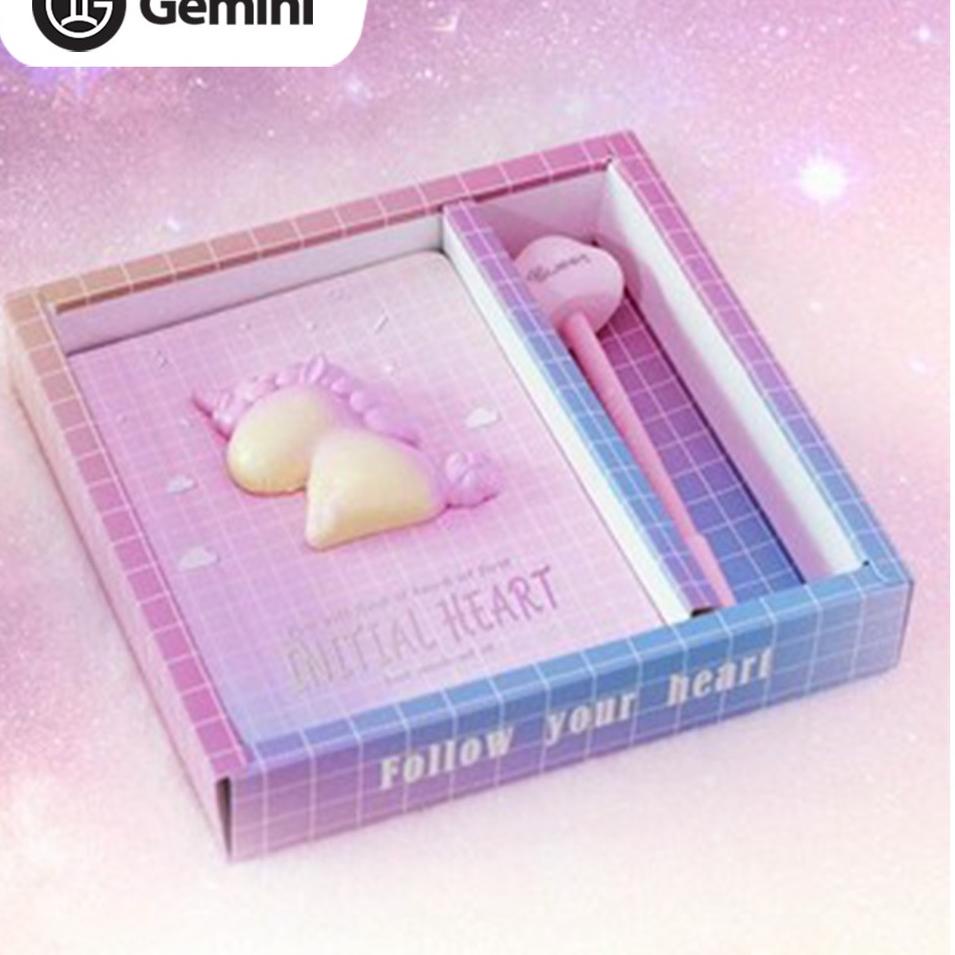 

BIGSALE Set Note Book Unicorn Buku Diary Pony Pen Stempel Kado Unik Lucu ..,,.,,.,