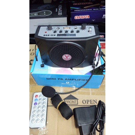 Unik Waistband PA Speaker Pinggang Mini VPK KU 898 Limited