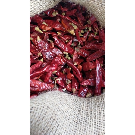 Cabe Merah Kering Keriting wonderhot dan sanam 500 gram 1/2 Kilogram Import! TANPA TANGKAI Fresh!!!