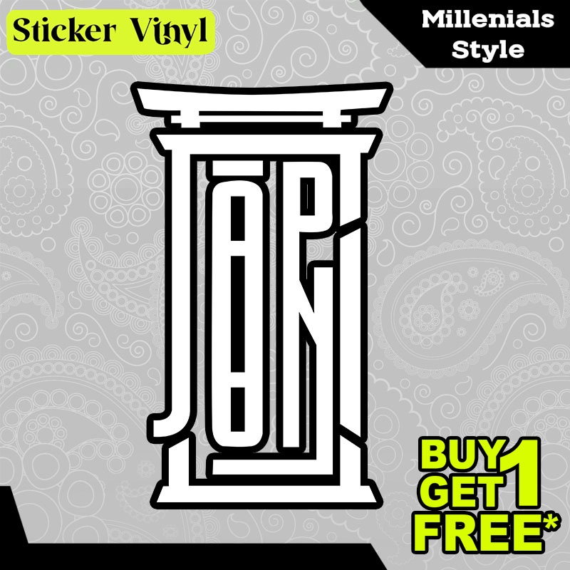 

Stiker Sticker Torii Gate Japan Icon Amazing Culture Jepang Aesthetic Bahan Vinyl Satuan Anti Air