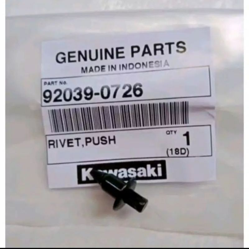 rivet body ninja RR original Kawasaki