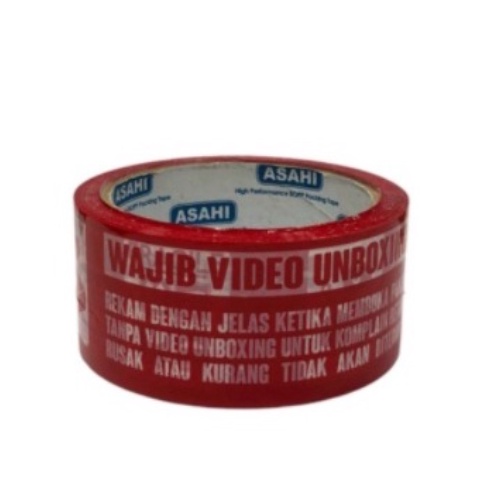 [MH] Lakban Fragile Video Unboxing 45 mm X 50 Meter Full