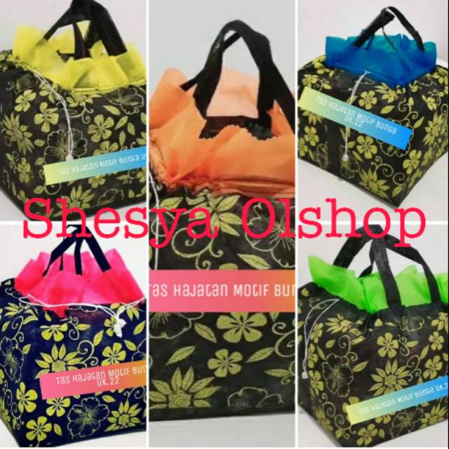 Tas hajatan serut motif bunga (22.22.30)