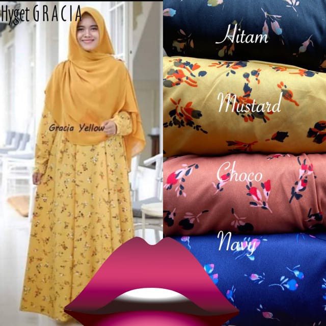 GAMIS BUSUI MOTIF AYUNDA MURAH / GAMIS hyget /GAMIS 30RIBUAN/GAMIS TERLARIS