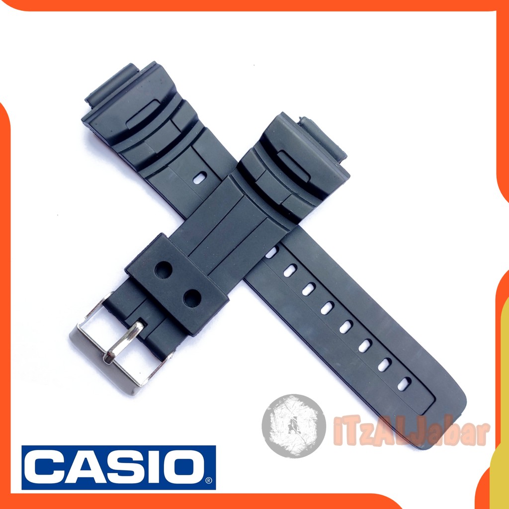 Tali jam tangan Casio AWR 591 Rubber strap Tali jam Casio AWR591