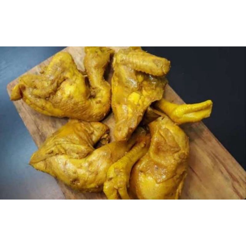

ayam ungkep + sambal.