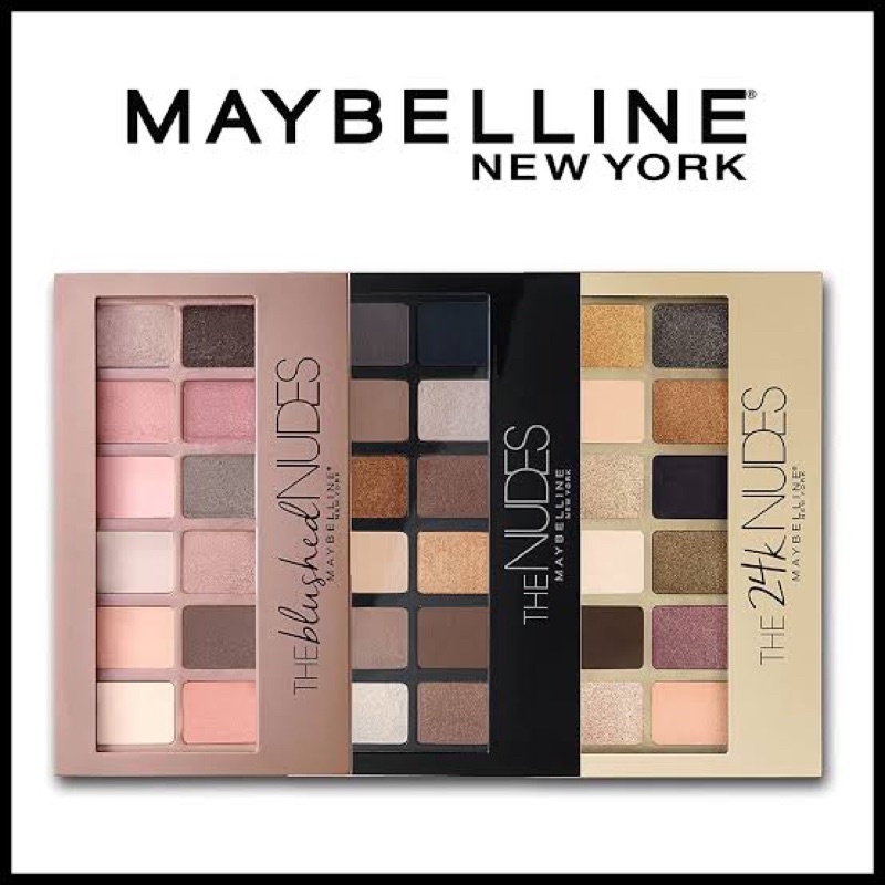 MAYBELLINE THE NUDES EYESHADOW PALETTE MAKE UP