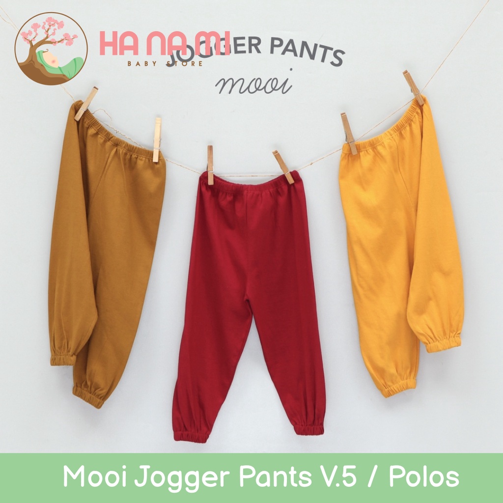 Mooi Jogger Pants V.5 / Polos (Celana Jogger Polos Anak)