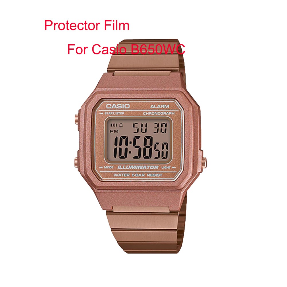 Film Pelindung Layar Smartwatch Casio B650Wc B650Wc-5A B650Wc-5Adf Nano Transparan