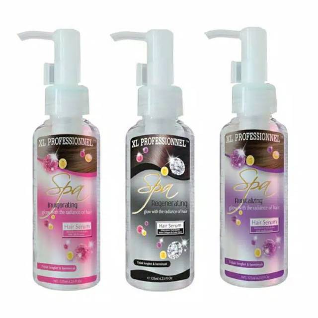 XL Professionnel Spa Regenerating Hair Serum ( HITAM , UNGU , PINK )