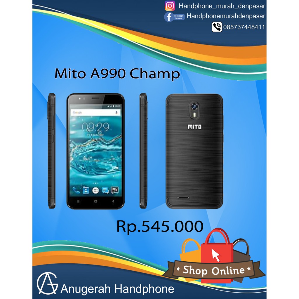 Mito A990 Champ 545 5inch Shopee Indonesia