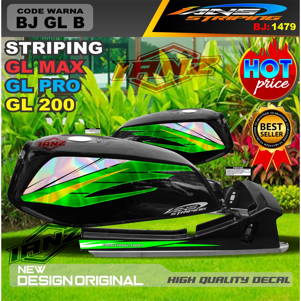 STRIPING COSTUM GL MAX VARIASI HOLOGRAM / STRIPING GL PRO MAX VARIASI HOLOGRAM / STRIPING GL