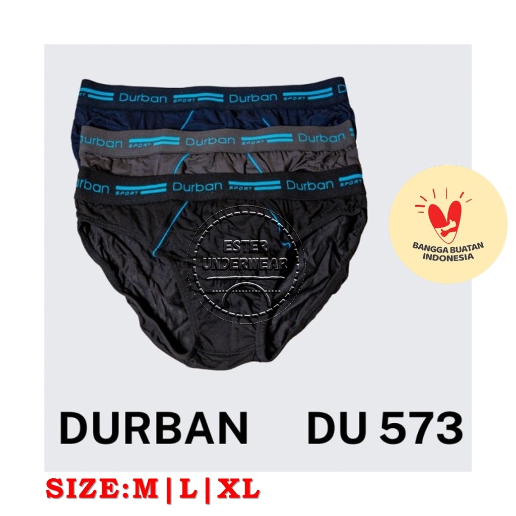 Celana Dalam Pria Durban Sport DU 573 Isi 3Pcs/Pack