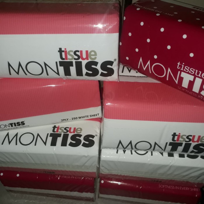 Tissue Monties 250s