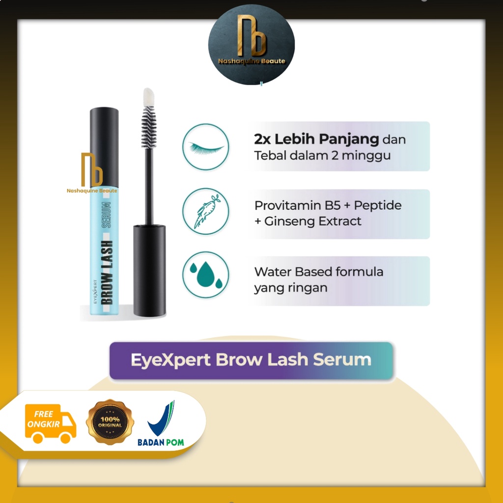 WARDAH Eyexpert Brow Lash Serum - Serum Bulu Mata