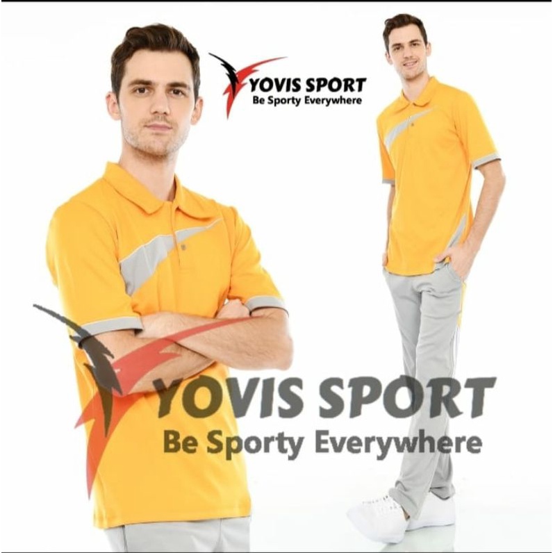 Stelan baju senam pria model baru yovis sport