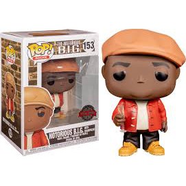 Funko Pop Rocks The Notorious B.I.G -Notorious BIG With Champagne Exc