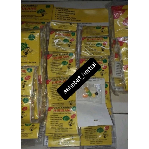 OBAT FARMASI FLU TULANG ISI 50 SACHET