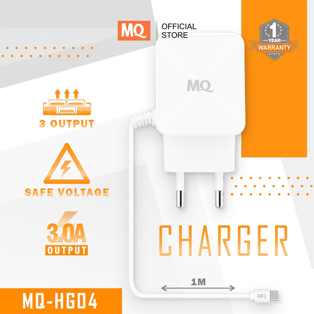 MQ Quick Charge 3.0 USB Wall Charger Fast Charging MQ-HG04